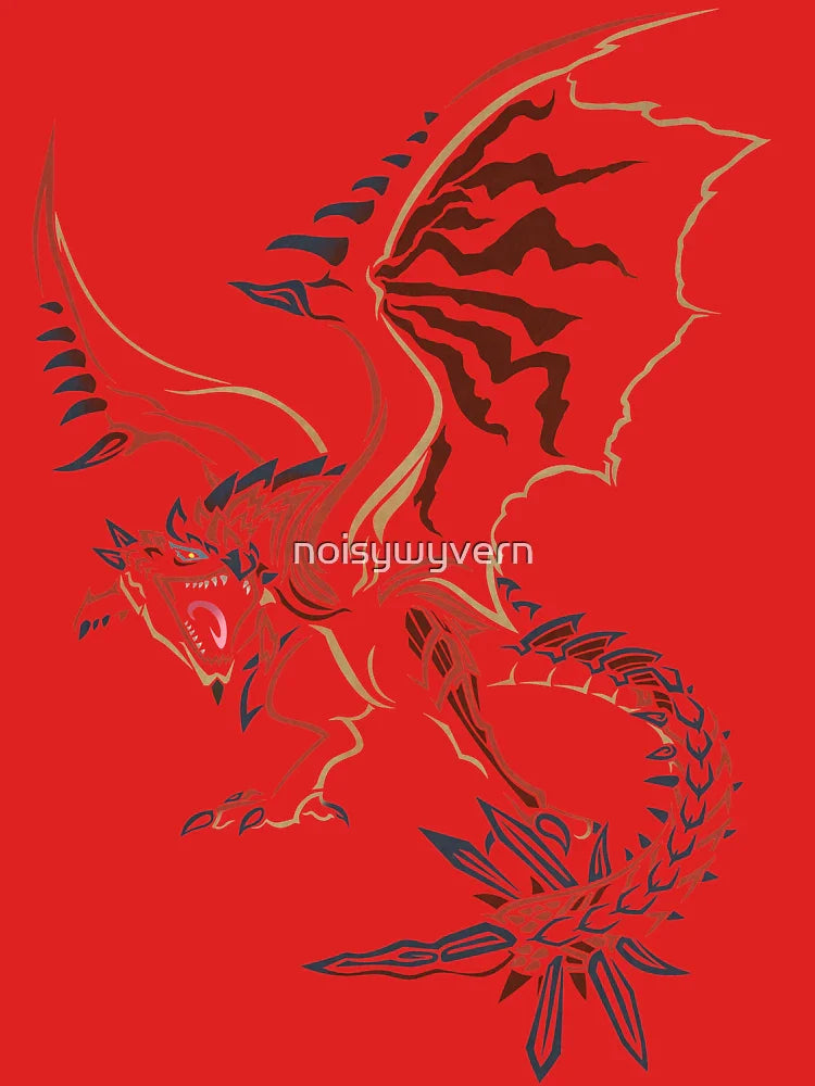 Rathalos - Monster Hunter World Classic T-Shirt