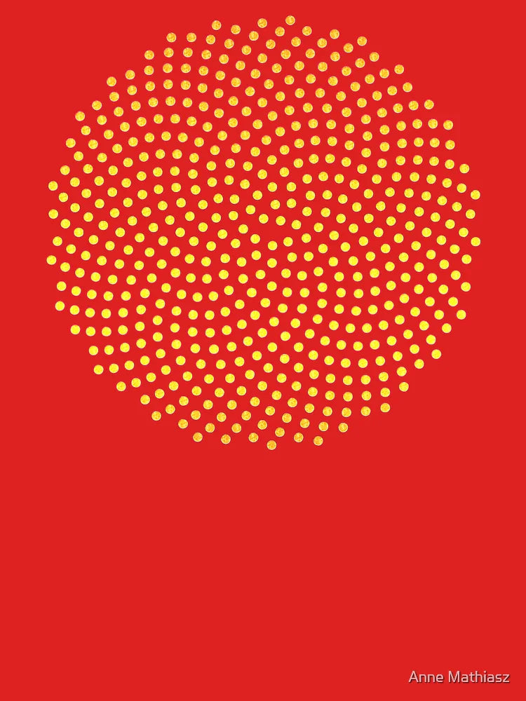Sunflower, Seed, Fibonacci Spiral, Golden Ratio, Mathematics, Geometry Classic T-Shirt