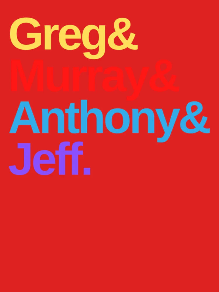 THE WIGGLES OG Helvetica (colourful)   Classic T-Shirt