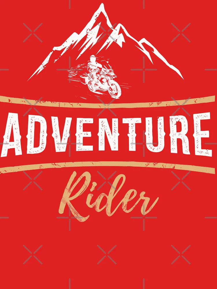 Adventure Rider Motorcycle Camping Dirtbike  Classic T-Shirt