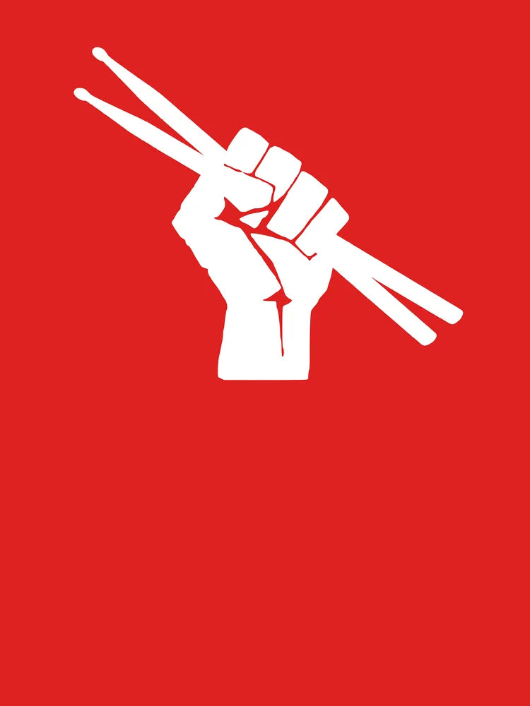 Drummer Fist With Drumsticks  Classic T-Shirt