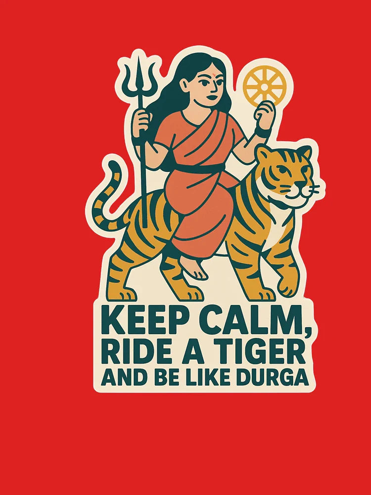 Be like Durga Sticker  Classic T-Shirt