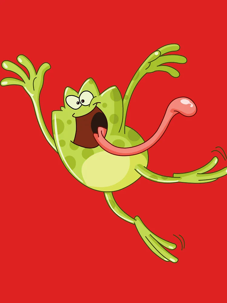 Funny crazy frog design. Classic T-Shirt