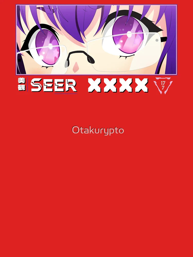 Seer Anime Eyes Japanese Cozy Anime Style Classic T-Shirt