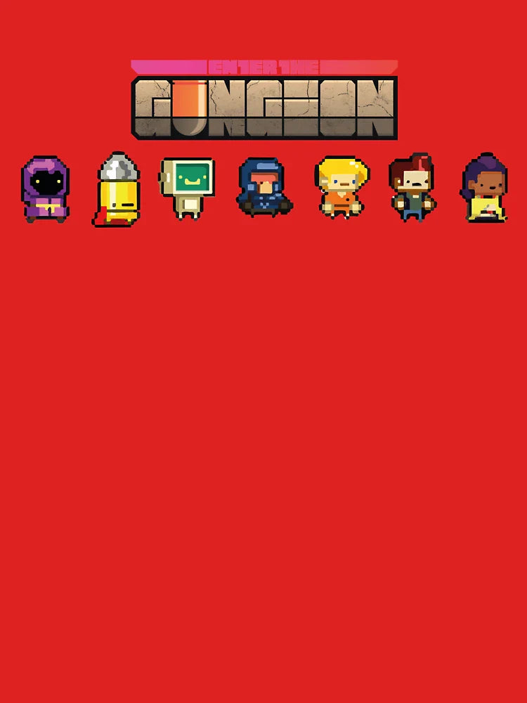 Enter the Gungeon, Bullet Kin + Gungeoneers Classic T-Shirt