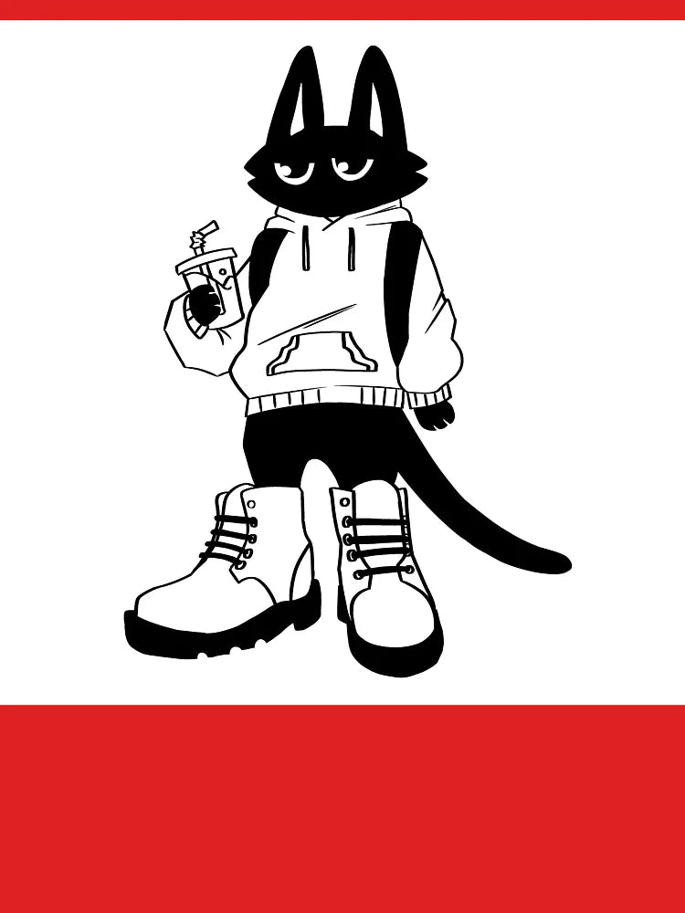 Iced Coffee Cat Classic T-Shirt