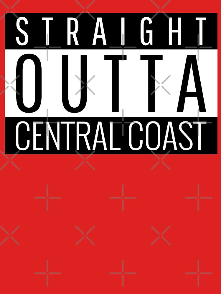 Straight Outta Central Coast New South Wales  Classic T-Shirt