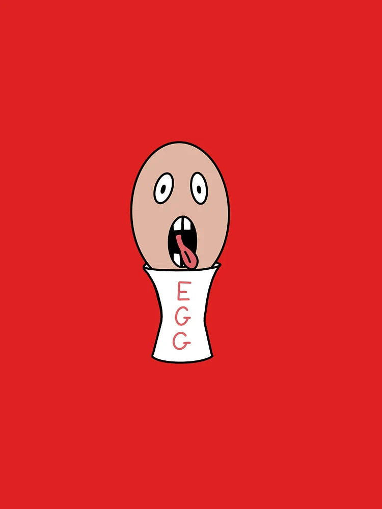 Silly Boiled Egg Graphic Classic T-Shirt