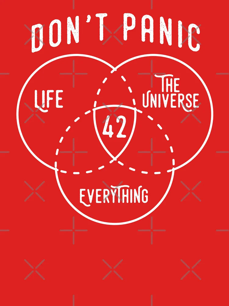 42 The Answer to Life, Universe, and Everything. Classic T-Shirt