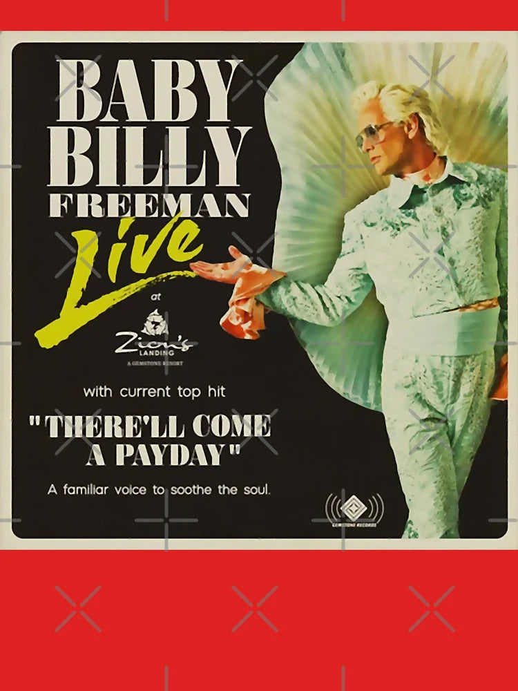 Baby Billy Freeman Live at Zion's Landing Classic T-Shirt