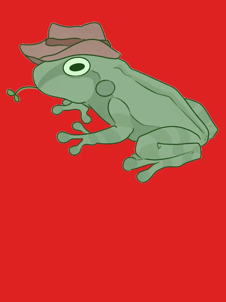 cowboy frog with plant Classic T-Shirt