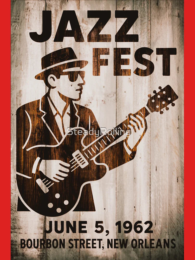 Jazz Fest 1962 Poster Classic T-Shirt