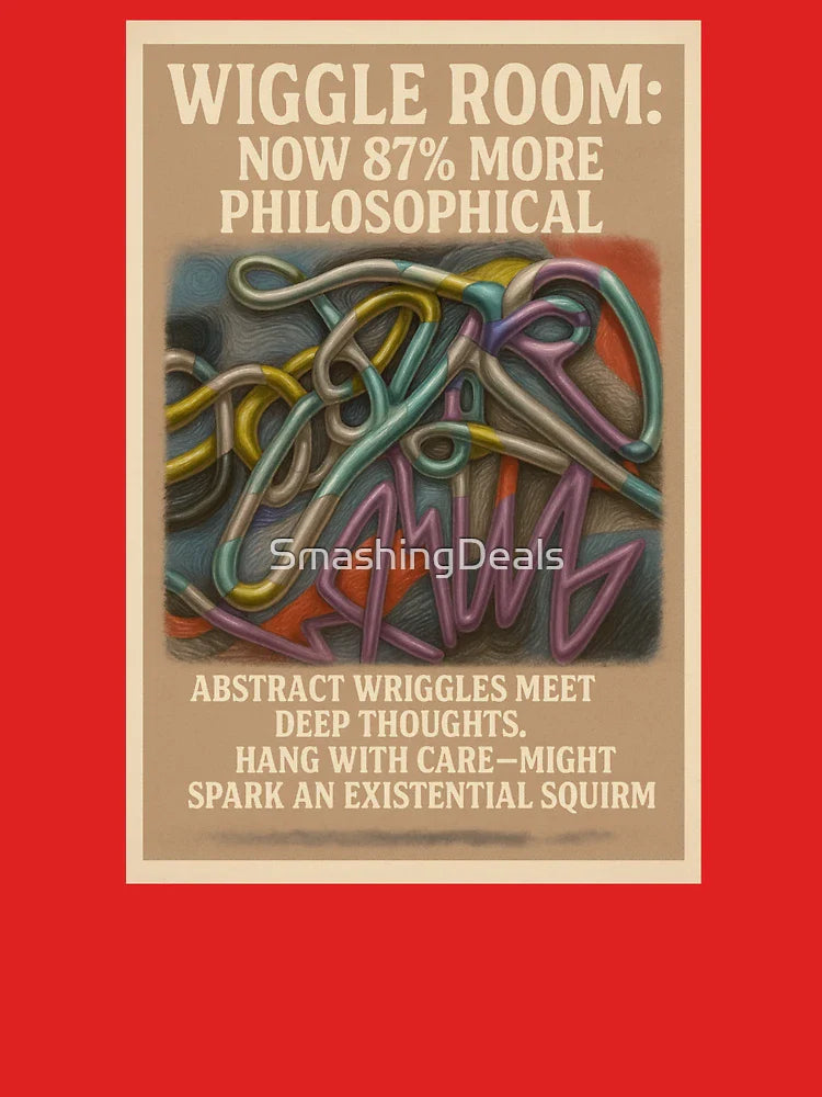 3D Worms Wiggle Room Classic T-Shirt