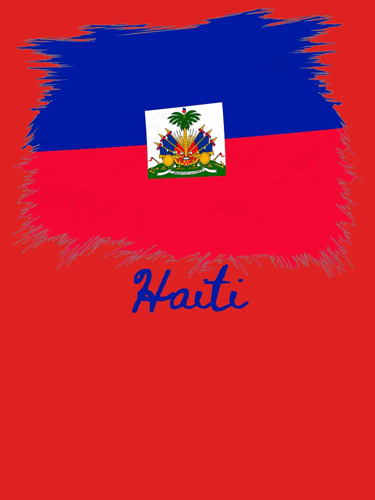Haiti Flag Classic T-Shirt