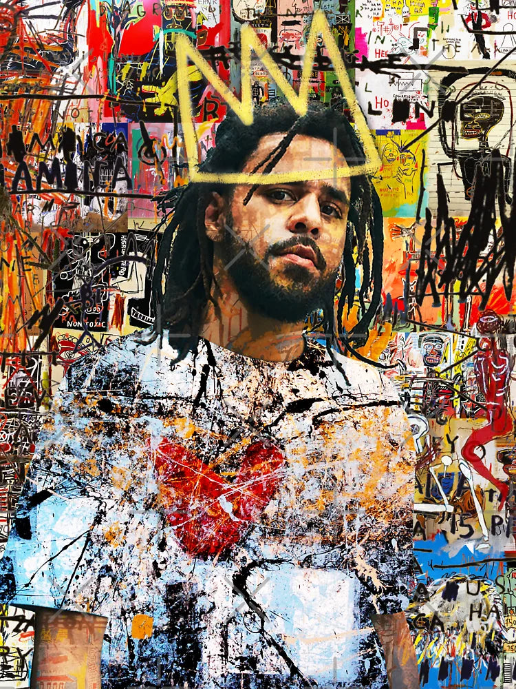 J Cole Portrait Classic T-Shirt