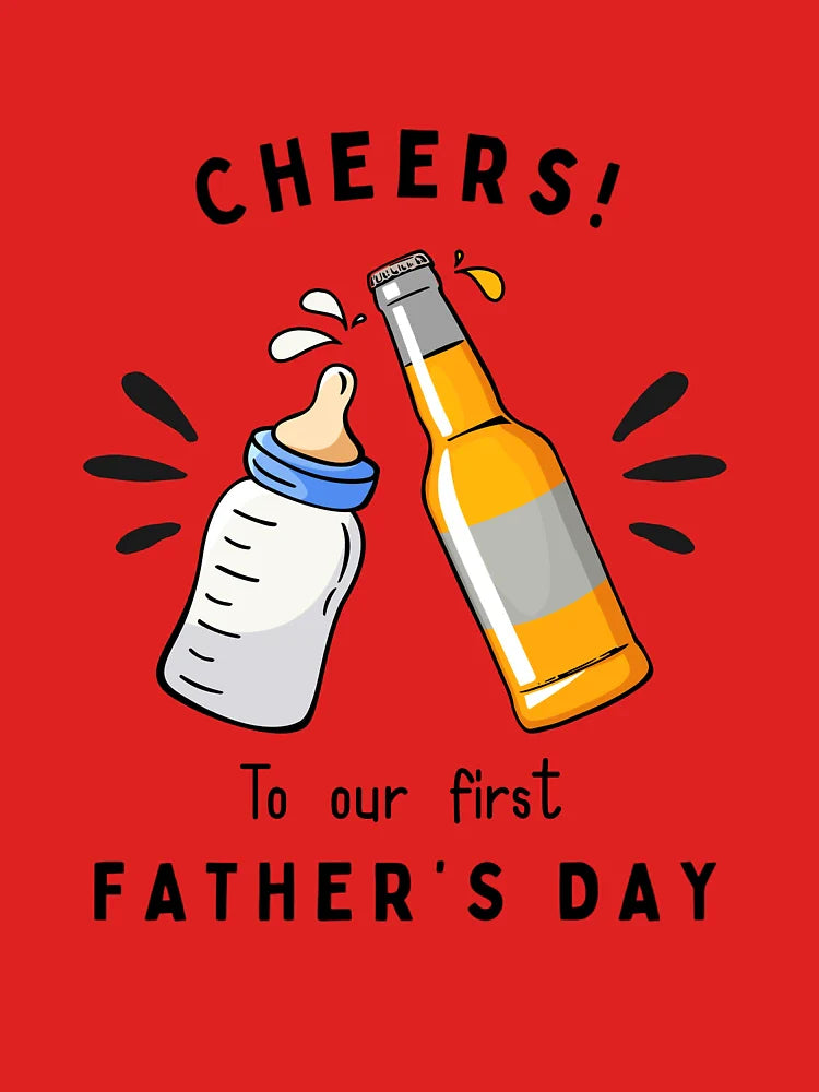Cheer Our First Father's Day I Love My Daddy Daddy's Boy New Dad Classic T-Shirt