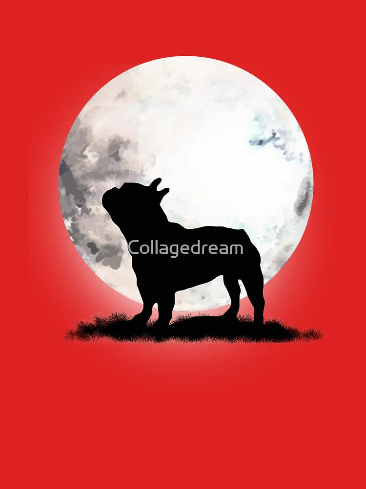 french bulldog on the moon Classic T-Shirt