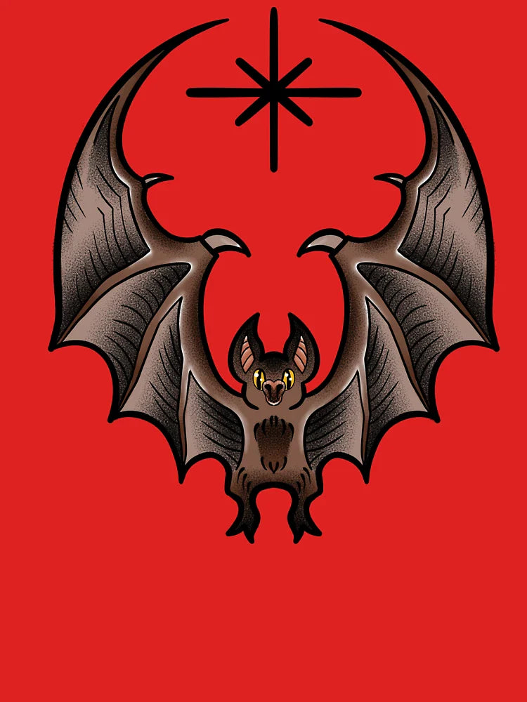 American Traditional Bat Classic T-Shirt