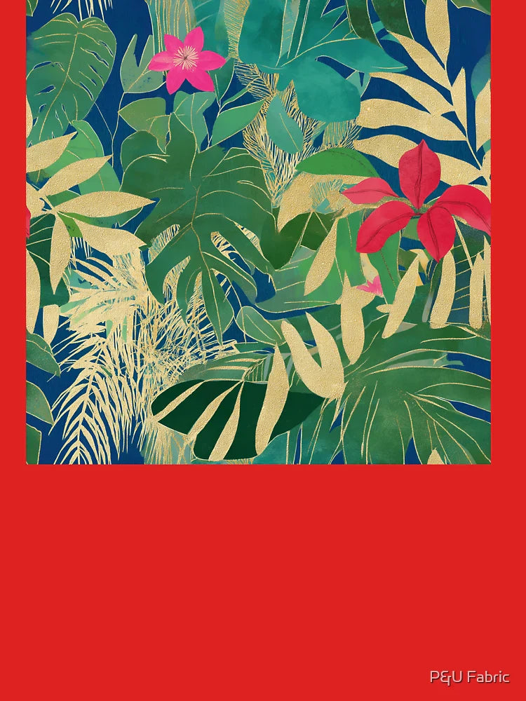 Amazon Forest ,trees,flowers,and leaves Classic T-Shirt