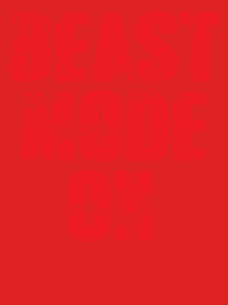 Beast Mode On | Motivational Gym Quote Classic T-Shirt