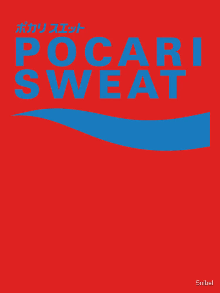 POCARI SWEAT Blue Classic T-Shirt