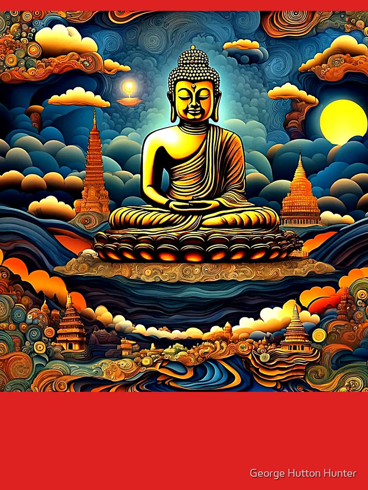 Buddha in contemplation Classic T-Shirt
