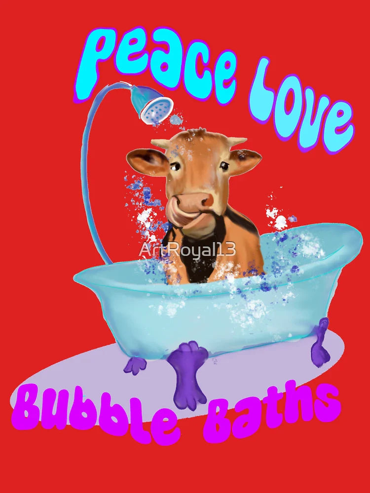 Peace Love and Bubble Baths Classic T-Shirt