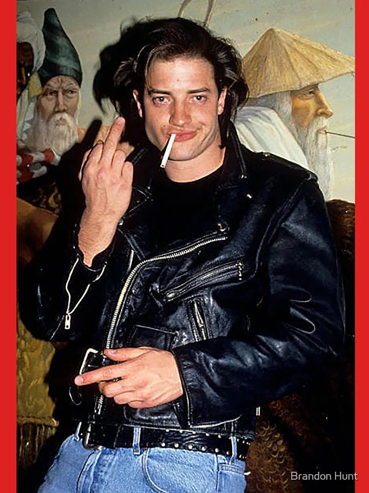 R U D E - Friendly Brendan Fraser Classic T-Shirt