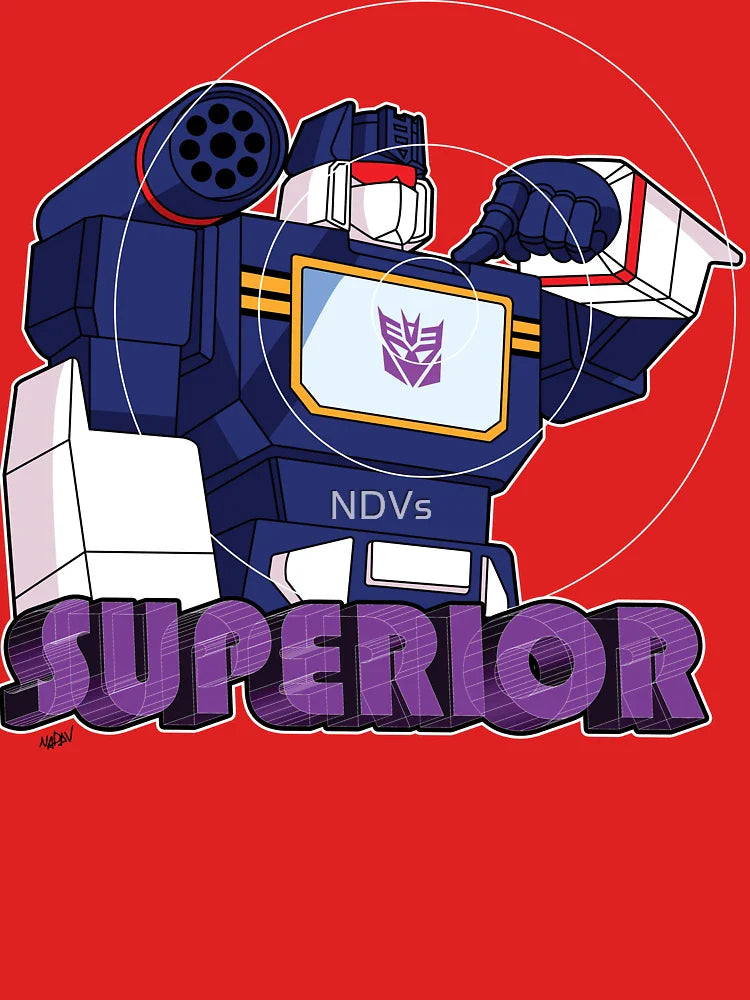 Soundwave: Superior (bust) - for dark shirts Classic T-Shirt