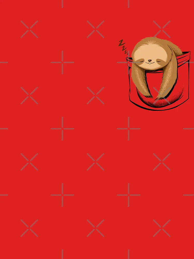 Sloth in a Pocket Classic T-Shirt