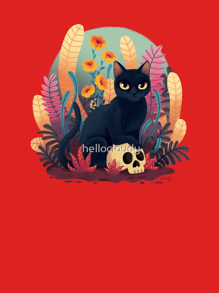 Skull kitty Classic T-Shirt