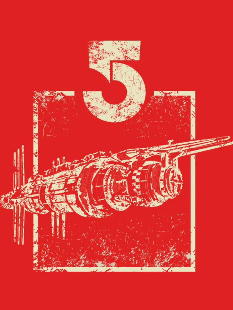 Babylon 5 T-ShirtBabylon 5 space station Classic T-Shirt