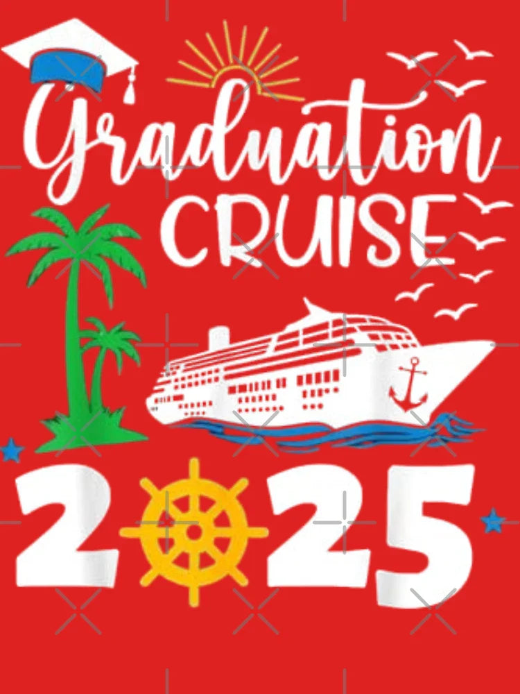 Graduation Cruise 2025 Tropical Celebration Vibes Classic T-Shirt