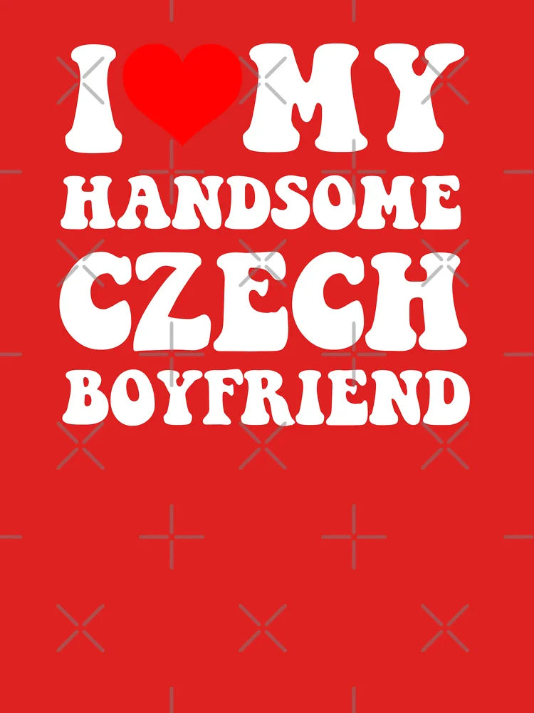 I Heart My Handsome Czech Boyfriend Classic T-Shirt