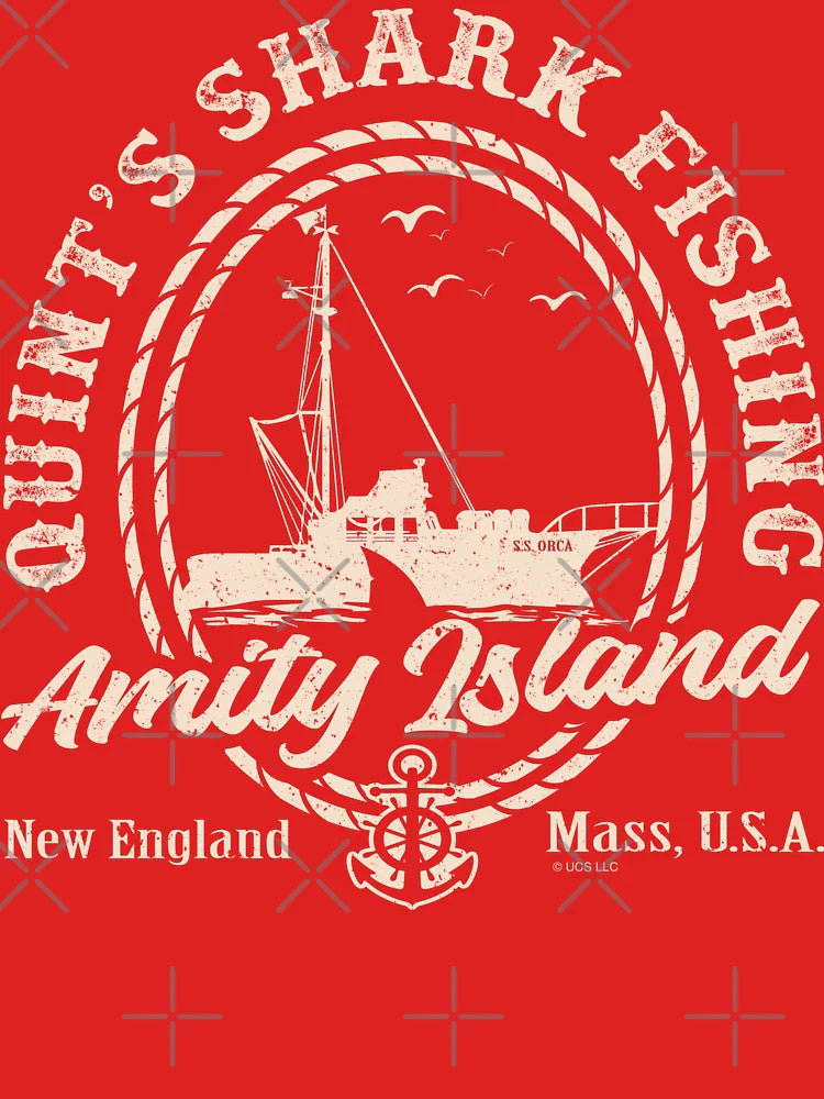 Quint's Shark Fishing (Universal © UCS LLC) Classic T-Shirt