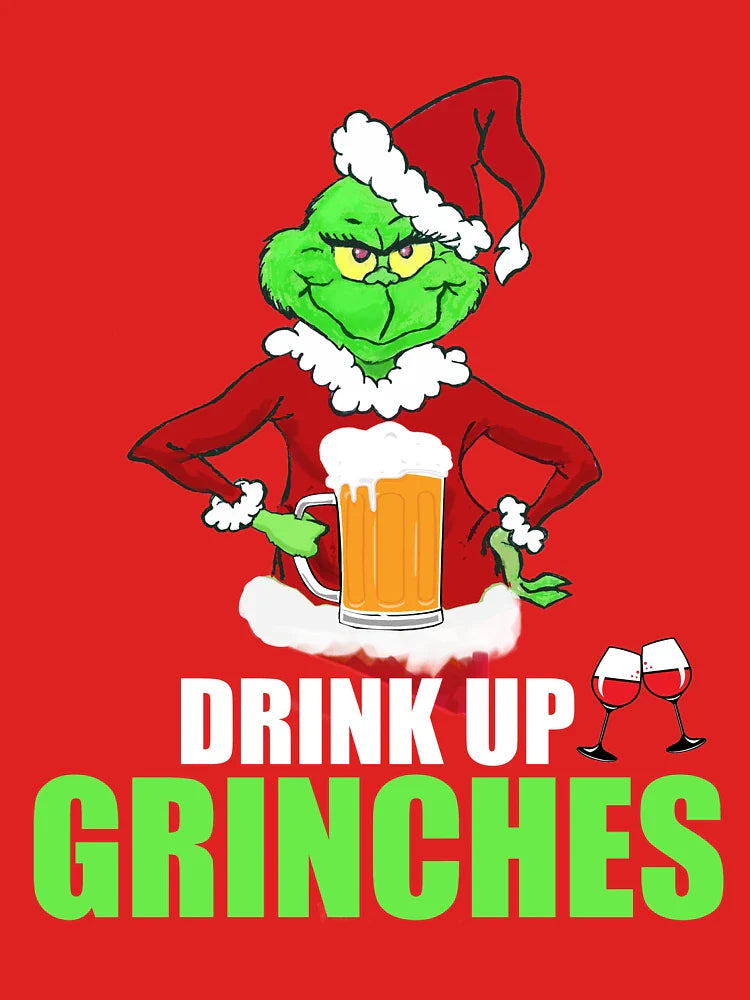 Drink Up Grinches Funny Christmas T-Shirt Classic T-Shirt