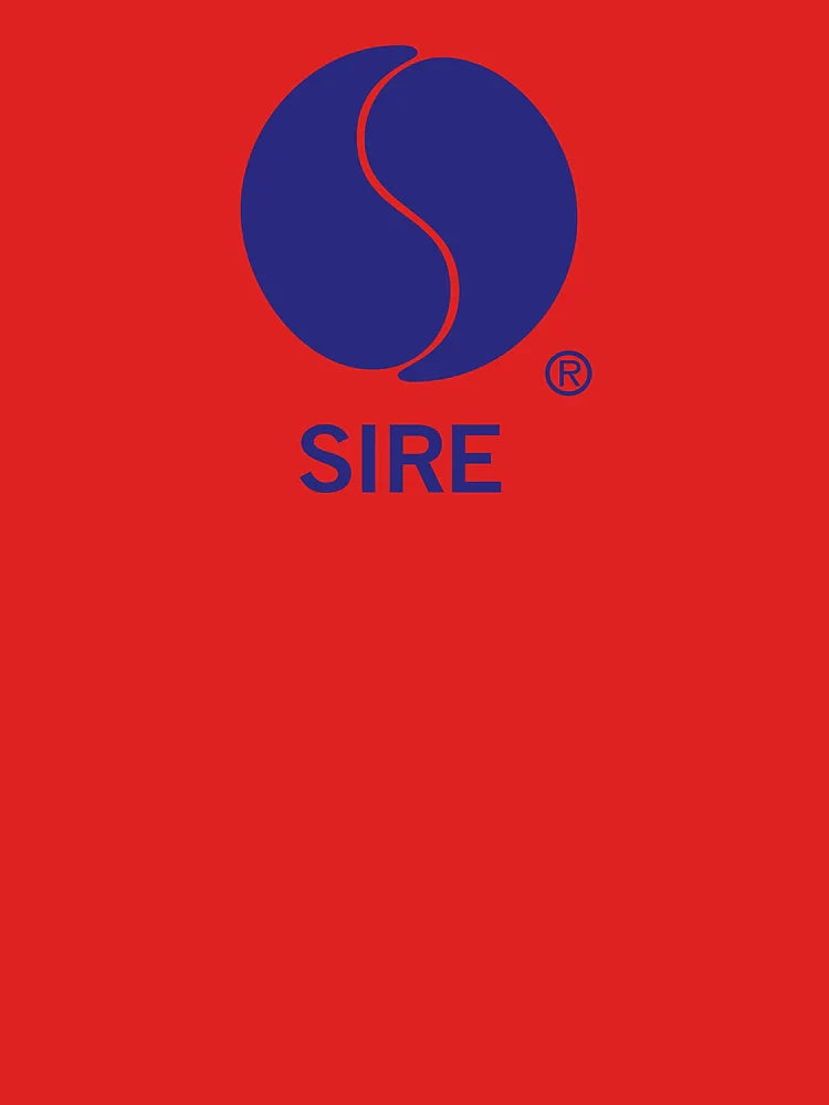 SIRE Records Logo Indigo Classic T-Shirt