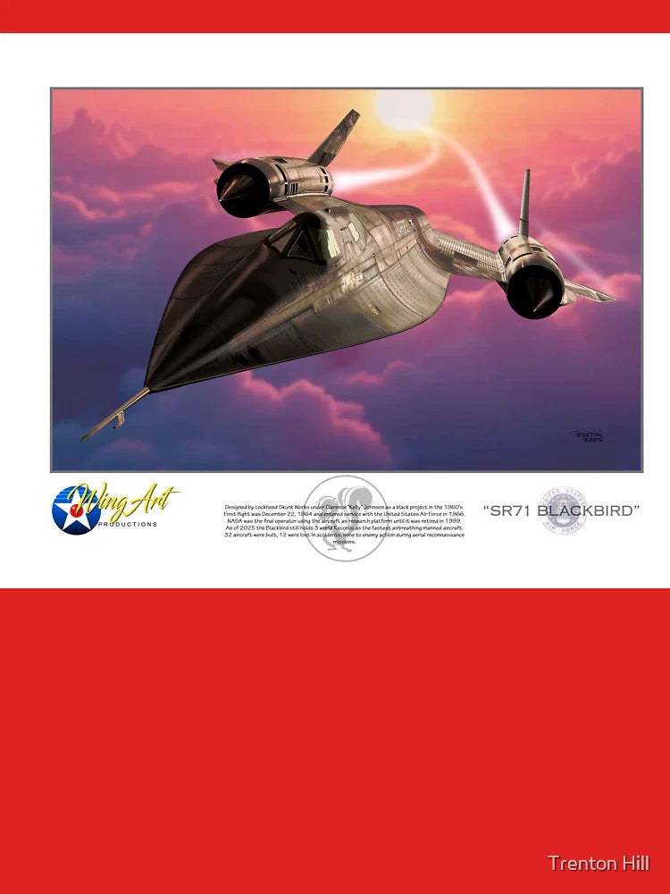 SR71 Blackbird Classic T-Shirt
