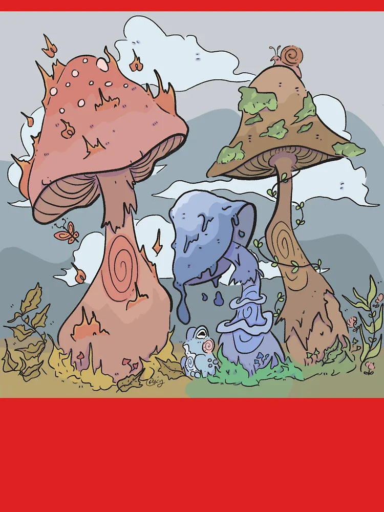 elemental mushrooms Classic T-Shirt