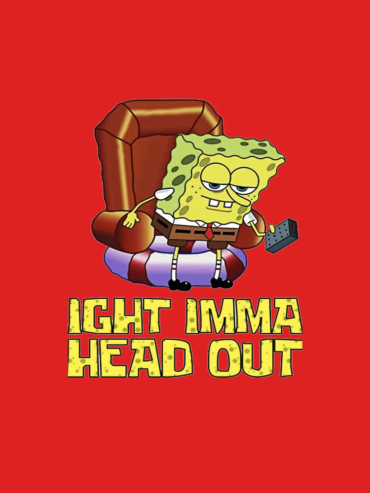Spongebob Ight Imma Head Out Classic T-Shirt