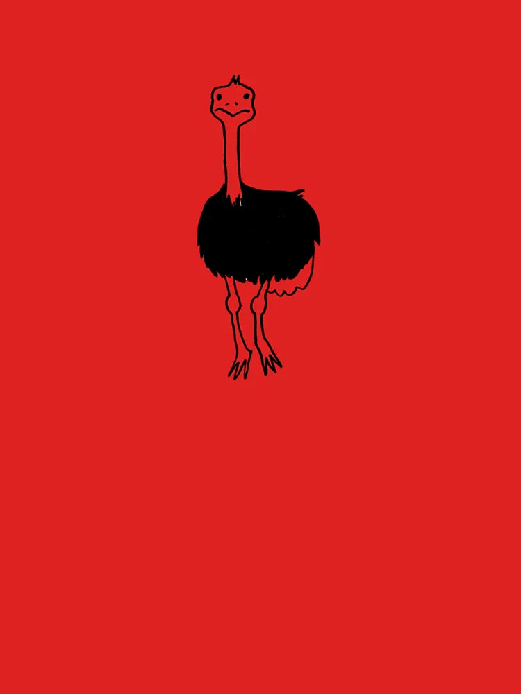 badly drawn ostrich Classic T-Shirt