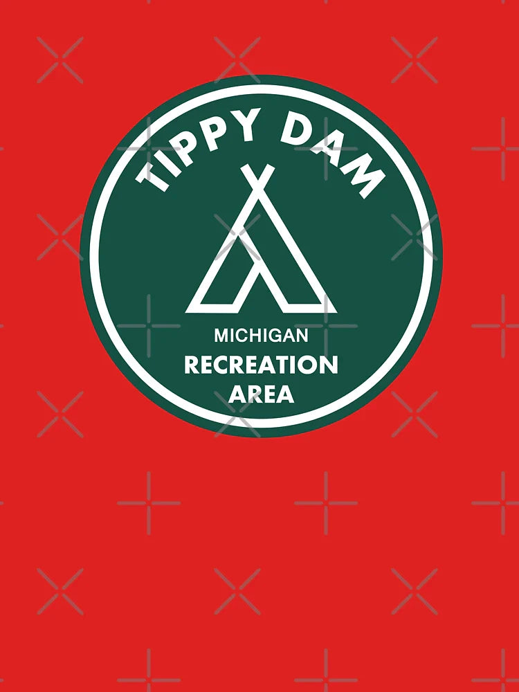 Tippy Dam Recreation Area Michigan Tent Classic T-Shirt