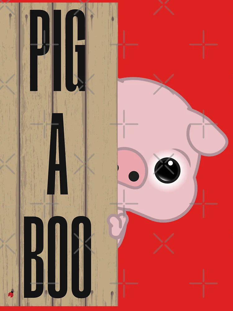 Pig a Boo Fence Classic T-Shirt