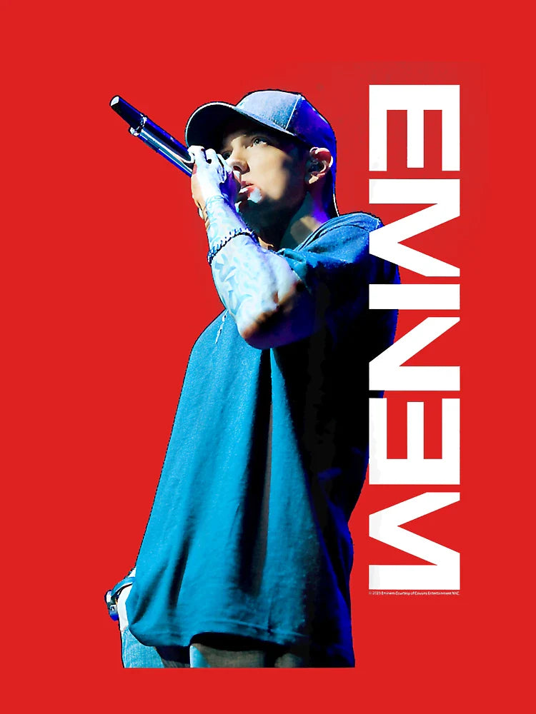 Eminem Mic Pose Shirt, Eminem Graphic Tee, Rap Music Shirt, Rap Vintage Tee, Gift For Him and Her Classic T-Shirt