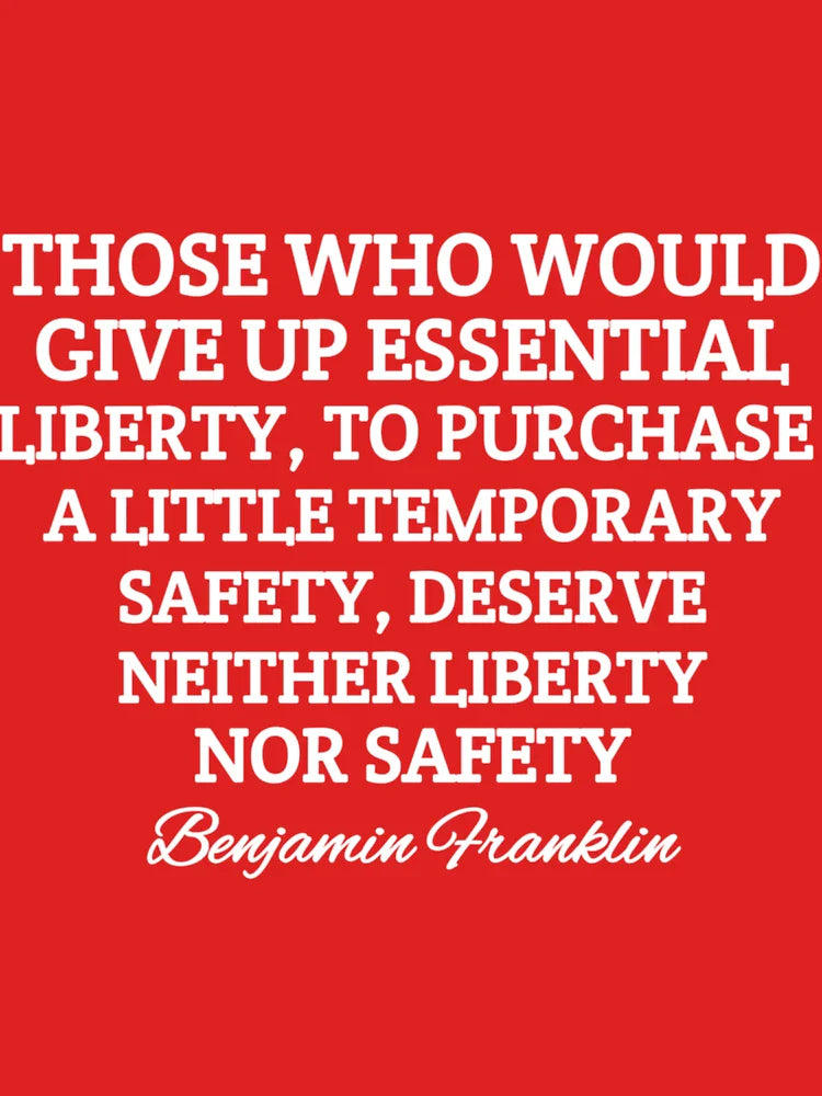 Benjamin Franklin, Those Who Would Give Up Essential Liberty Essential  Classic T-Shirt