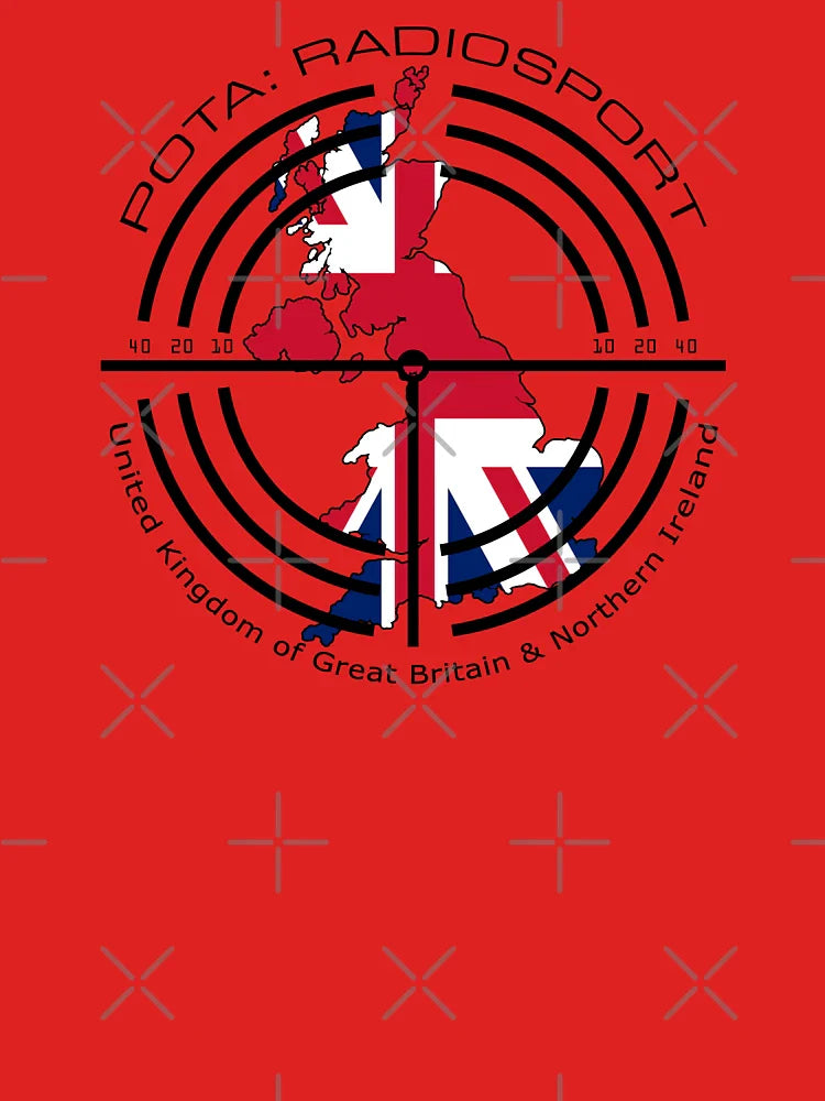 POTA Radiosport Viewfinder United Kingdom Ham Radio Classic T-Shirt