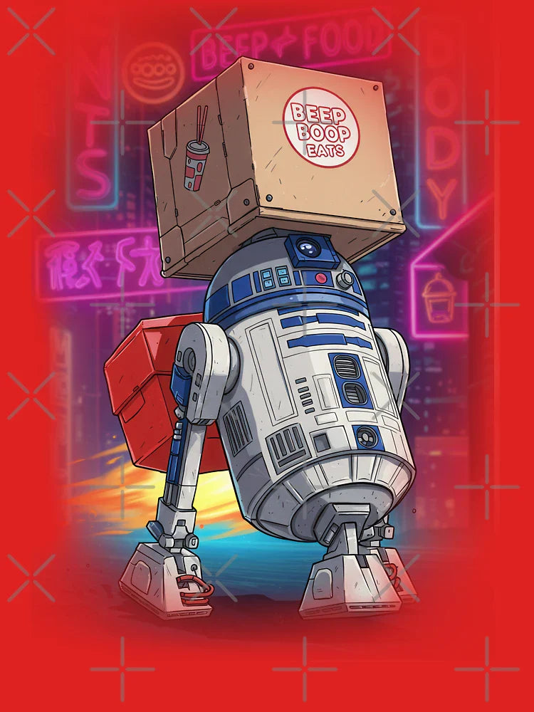 Beep Boop Eats - R2-D2 Classic T-Shirt