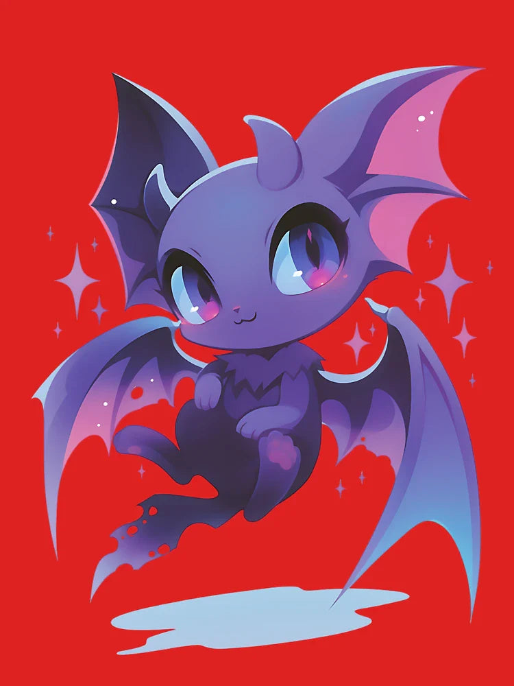 Spooky Cute Flying Bat Classic T-Shirt