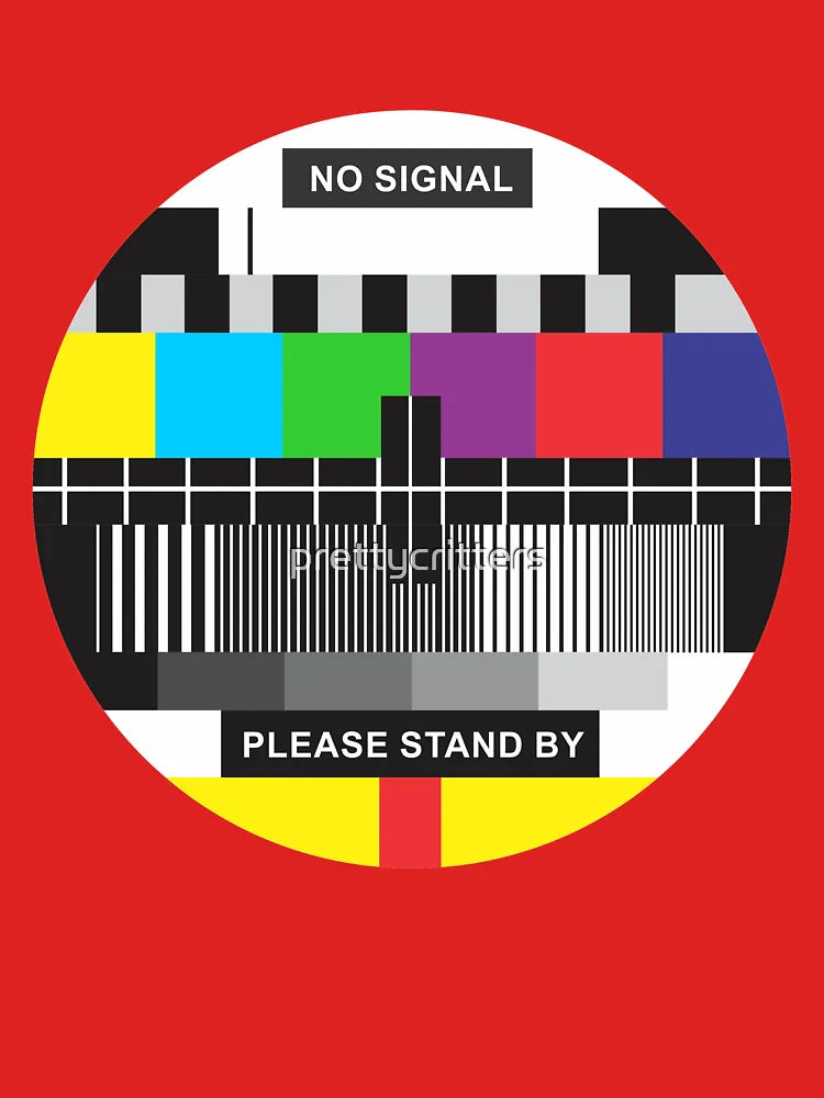 TV No Signal Classic T-Shirt