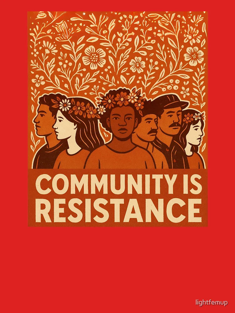 Community Is Resistance Cultural Pride Portrait Classic T-Shirt